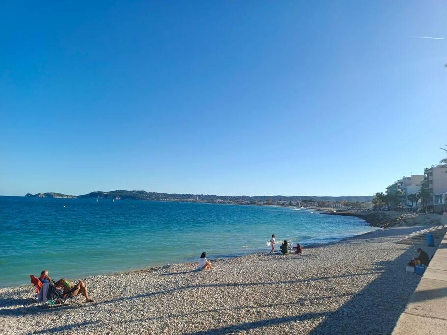 הוילה Javea Port Townhouse With Amazing Sea Views & Communal Pool מראה חיצוני תמונה