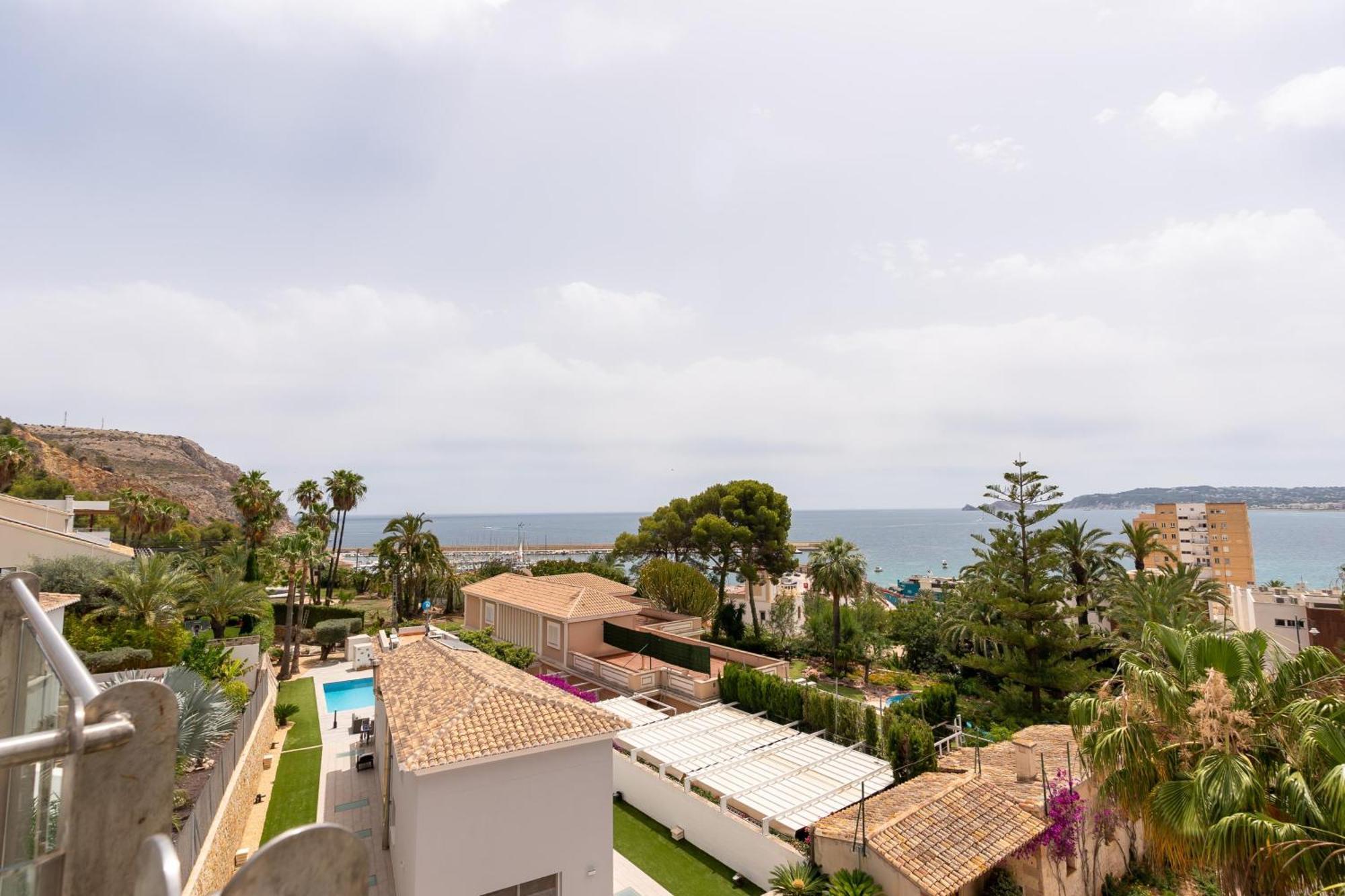 הוילה Javea Port Townhouse With Amazing Sea Views & Communal Pool מראה חיצוני תמונה