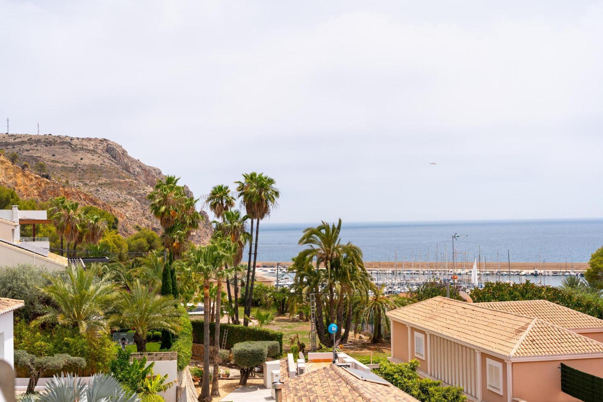הוילה Javea Port Townhouse With Amazing Sea Views & Communal Pool מראה חיצוני תמונה