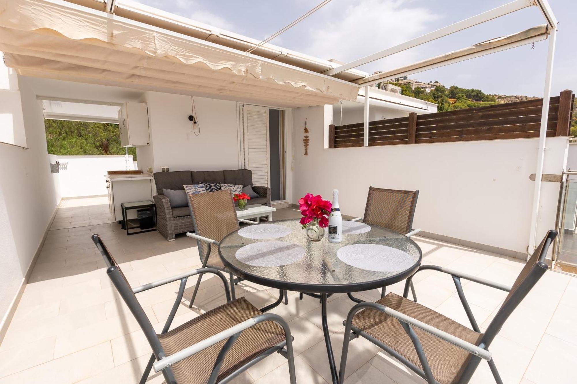 הוילה Javea Port Townhouse With Amazing Sea Views & Communal Pool מראה חיצוני תמונה
